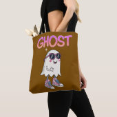 Spookes, aber Cooles Ghost-T-Shirt Tasche (Von Nahem)