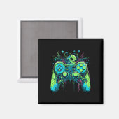 Spookes Cool Gaming-Controller-Videospiel 1 Magnet (Vorderseite/Rückseite)