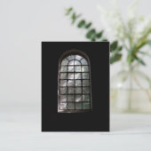 Spookes Fenster Postkarte (Stehend Vorderseite)