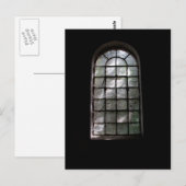Spookes Fenster Postkarte (Vorne/Hinten)