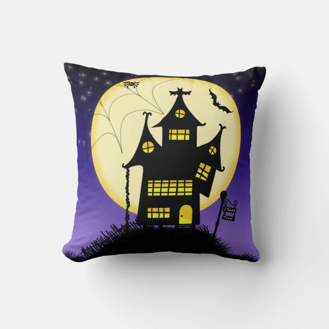 Spookes Halloween 1 Kissen (Vorderseite)