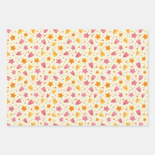 Spookes Halloween beängstigendes Geistermuster Geschenkpapier Set (Vorderseite 2)