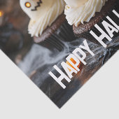 Spookes Halloween Cupcakes Design Seidenpapier (Ausschnitt)