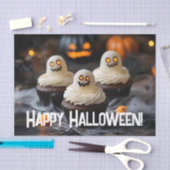 Spookes Halloween Cupcakes Design Seidenpapier (Handwerk)