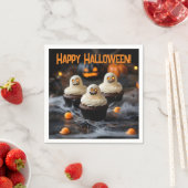 Spookes Halloween Cupcakes Design Serviette (Beispiel)