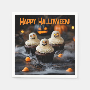 Spookes Halloween Cupcakes Design Serviette