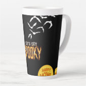 Spookes Halloween-Design Milchtasse (Rechte Ecke)