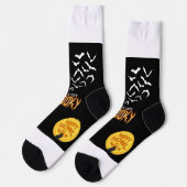 Spookes Halloween-Design Socken (Linkes Detail)
