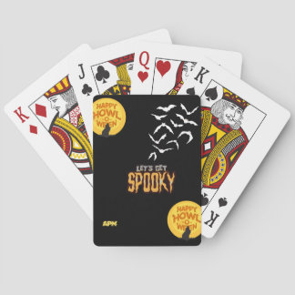 Spookes Halloween-Design Spielkarten