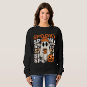 Spookes Halloween-Design Sweatshirt (Vorne ganz)