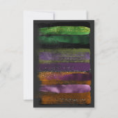 Spookes Halloween-Kostüm-Party Einladung (Rückseite)