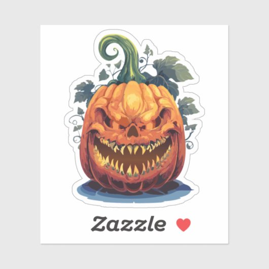 Spookes Halloween-Monster Aufkleber (Blatt)