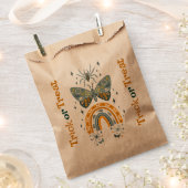 Spookes Halloween-Symbole - Trick oder Text ziehen Geschenktütchen (Ausgeschnitten)