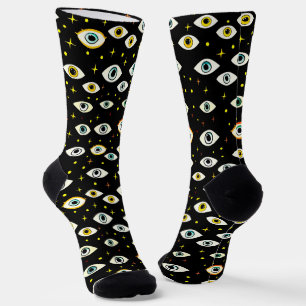 Spookes Halloween-Zauberei, gruselige Augen Socken
