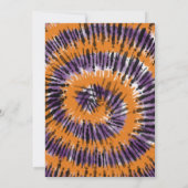 Spookes Kostüm Halloween Geburtstag Einladung (Rückseite)