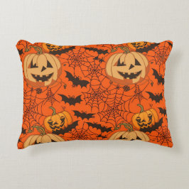 Spookes Niedliches Halloween-Seamless-Muster Dekokissen