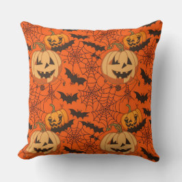 Spookes Niedliches Halloween-Seamless-Muster Kissen