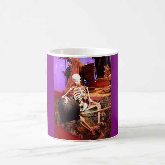 Spookes Skelett Kaffeetasse (Mittel)