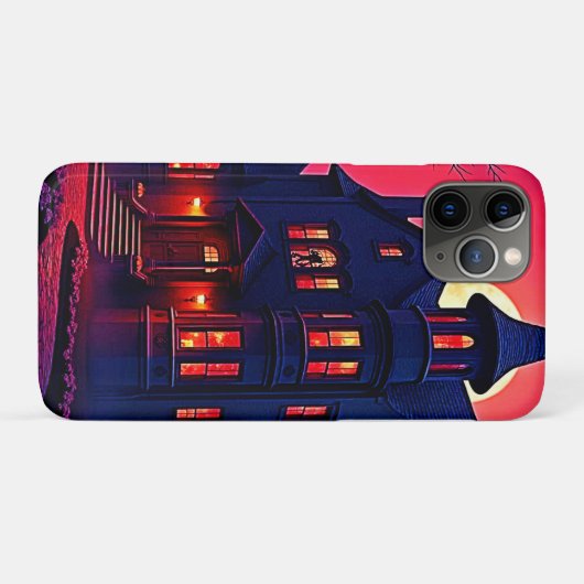 Spookes Spuk Haus im Dusk Design Case-Mate iPhone Hülle (Rückseite (Horizontal))