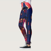 Spookes Spuk Haus im Dusk Design Leggings (Links)
