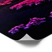 Spookes Spuk Haus im Dusk Design Poster (Ecke)