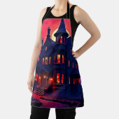 Spookes Spuk Haus im Dusk Design Schürze (InSitu)