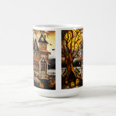 Spookes Spuk Haus Kinder Heiße Kakaoinspirivität Kaffeetasse (Mittel)