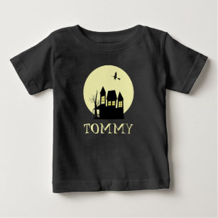Spookes Spuk Haus mit Fliegerwitze Baby T-shirt