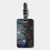 Spookes Stillleben im Mondlicht Gepäckanhänger (Vorderseite vertikal)