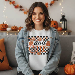 Spookes und Niedliches Vintages Retro Halloween Sweatshirt