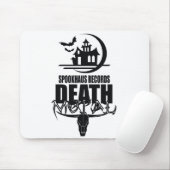 Spookhaus Plattenen-Todesmetalllogo Mousepad (Mit Mouse)