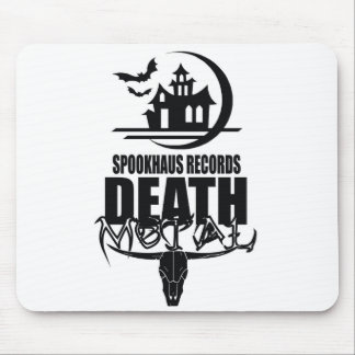 Spookhaus Plattenen-Todesmetalllogo Mousepad