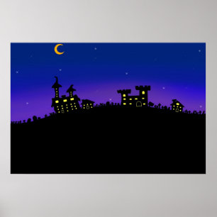 Spooki-Stadt Poster