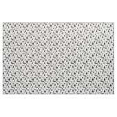 Spookie-Dinge Muster - Schnee + Kohlestoff Stoff (Yard (91,4 cm))