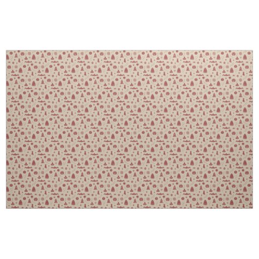 Spookie-Dinge Muster - Taube + Ruby-Gewebe Stoff (Yard (91,4 cm))
