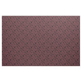 Spookie Dinge Muster - Wein + Kohlestoff Stoff (Yard (91,4 cm))