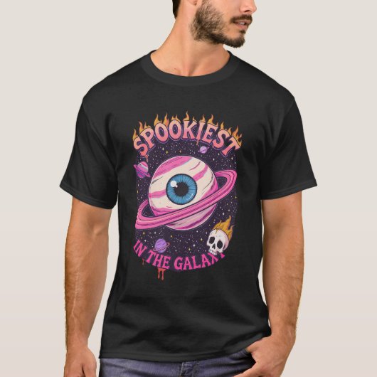 SPOOKIEST IN THE GALAXY T-Shirt (Vorderseite)