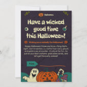 Spookiest Night of the Year Einladung (Vorderseite)