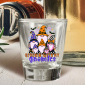 Spookin" mit meinen Gnomen: Retro Halloween-Freund Schnapsglas