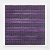 SPOOKING LILA LACE SEHEN HALLOWEEN PATTERN SERVIETTE (Vorderseite)