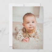 Spookke Kürbiskröten zwischen dem 1. Party Dankeskarte (Rückseite)