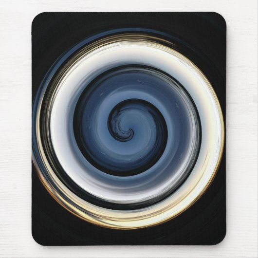 Spookke Wirbel Abstrakt-Mauspad Mousepad (Vorne)