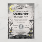 Spookoktacular Halloween Kostüm Spooktacular Schwa Postkarte (Vorderseite)