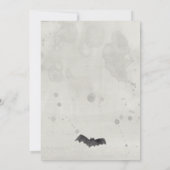 Spookoktaculäres Halloween-Party Einladung (Rückseite)