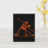 Spookoktober Tanzen Skeletts Meme Karte (Gelbe Blume)