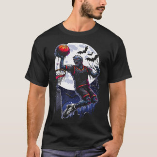 Spookoky Basketball Halloween Basketball Spieler K T-Shirt