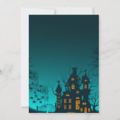 Spookoky Halloween Kids Kostüm Geburtstagsparty Einladung (Rückseite)