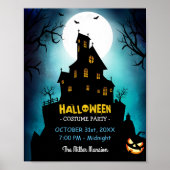 Spookoky Spuk House Costume Halloween-Party Poster (Vorne)
