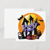 Spookoky Time Spuk House Halloween (Vorne/Hinten)