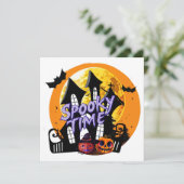 Spookoky Time Spuk House Halloween (Stehend Vorderseite)